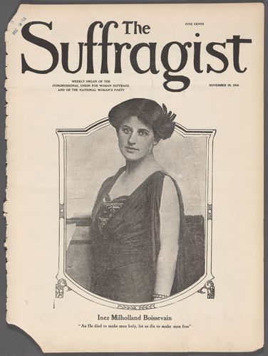 National Woman's Party (Publisher): Suffragist Vol. 4, November 25, 1916. Cover: The New York Public Library.
