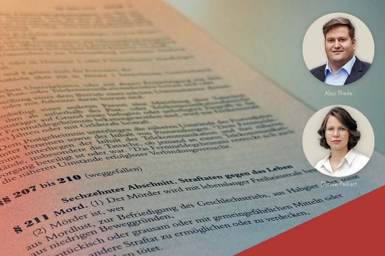 Prof. Dr. Elisa Hoven wird im Gespräch mit Richter Alex Theile und der Journalistin Denise Peikert (LVZ) über die rechtlichen Herausforderungen und die Rolle der Medien im Umgang mit "Kannibalismus"-Prozessen sprechen.