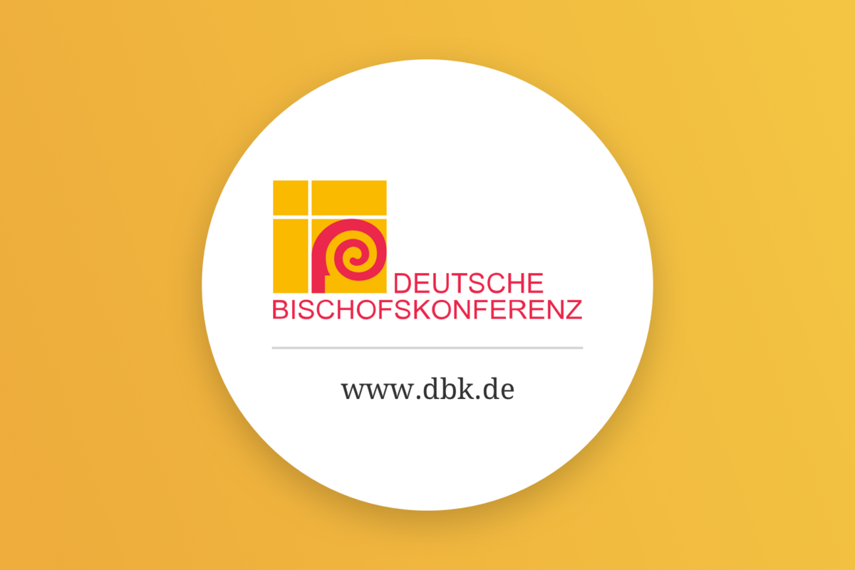 zur Vergrößerungsansicht des Bildes: Logo der DBK auf orangenem Grund. Bild: www.dbk.de