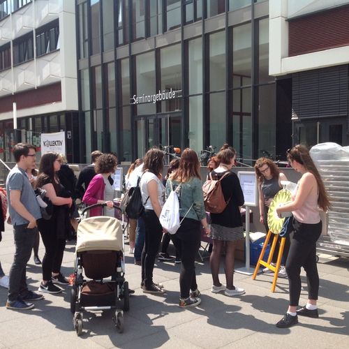 Dichtes Gedränge auf dem Campus Augustusplatz - wie hier beim Studieninformationstag 2017 - wird es in diesem Jahr nicht geben.