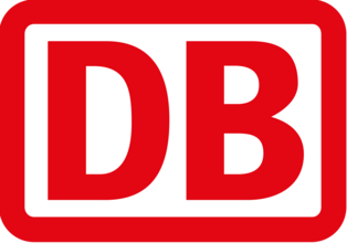 Rote Großbuchstaben D und B dick umrandet