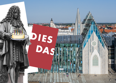 Die Universität Leipzig feiert am 2. Dezember Geburtstag, Grafik: Universität Leipzig