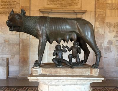 Romulus und Remus waren der Sage nach die Gründer der Stadt Rom im Jahre 753 vor Christus