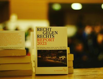 Cover "Recht gegen rechts - Report 2023", Foto: Anna Languth