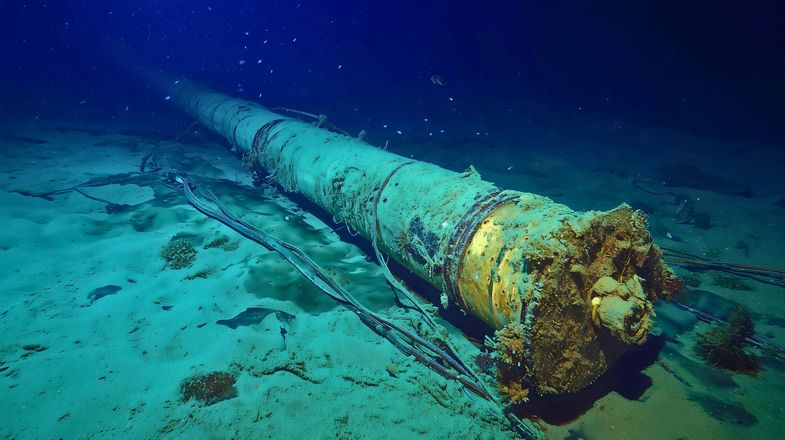 Beschädigtes Unterseekabel: Kritische maritime Infrastruktur im Fokus hybrider Bedrohungen. Bild: RaeLi / Adobe Stock.