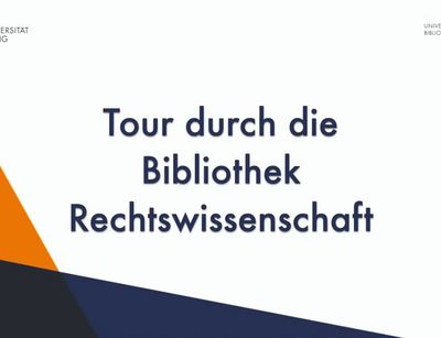 Tour durch die Bibliothek Rechtswissenschaften |