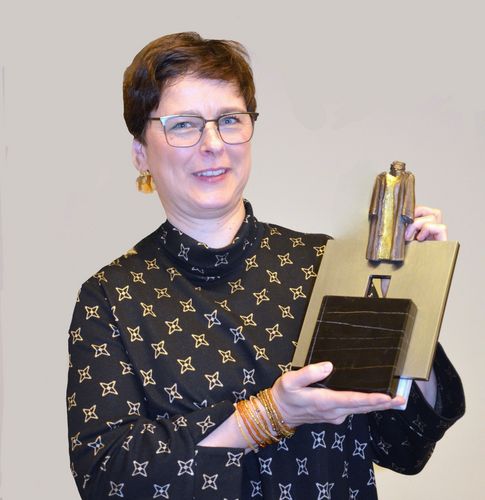 Susette Jörk, Preisträgerin der Goldenen Robe 2023. Foto: Maria Garz.