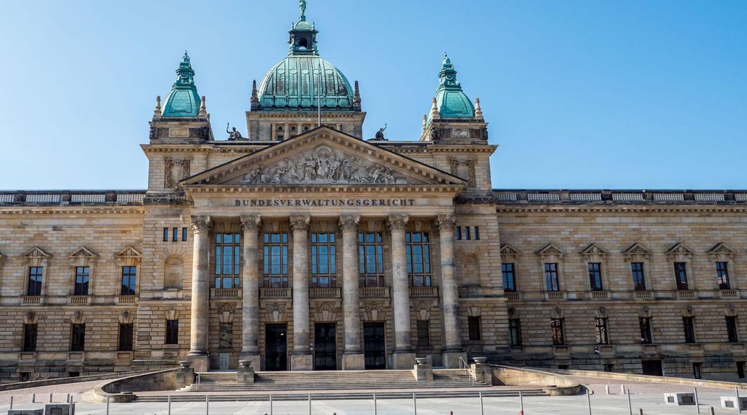 Das Gebäude des Bundesverwaltungsgerichts in Leipzig.