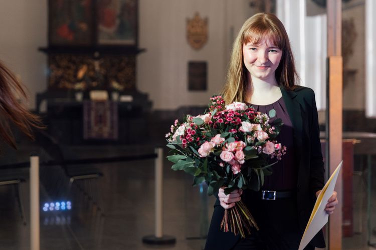 Gioia Großmann, Preisträgerin des Wolfgang-Scheuffler-Forschungspreises. Foto: Christian Hüller.