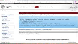 Juristenfakultät: So funktioniert die AlmaWeb-Anmeldung