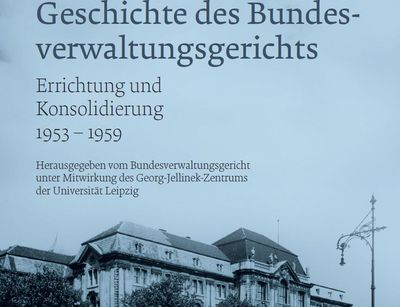 Cover des Buches „Geschichte des Bundesverwaltungsgerichts: Errichtung und Konsolidierung 1953–1959"